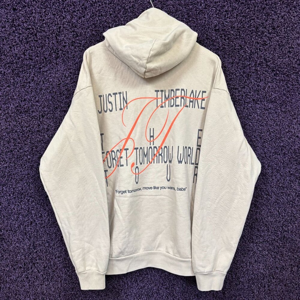 Justin Timberlake The Forget Tomorrow World Tour Hoodie 2X